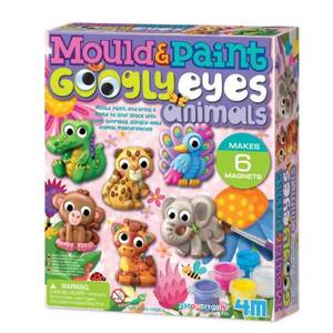 Atelier creativ, Avenir, Modeleaza si picteaza, Animale cu ochi mobili imagine