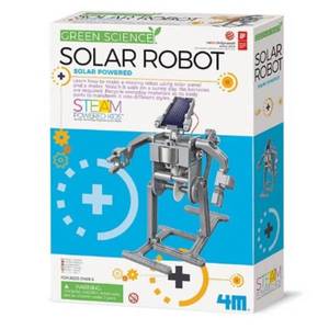 Kit constructie robot solar, 4M, Stiinta verde imagine