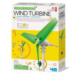 Kit Constructie turbina eoliana, 4M, Stiinta verde imagine