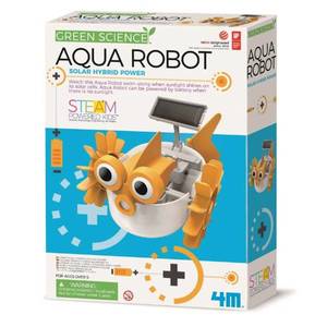 Kit Constructie robot ecologic acvatic, 4M, Stiinta verde imagine