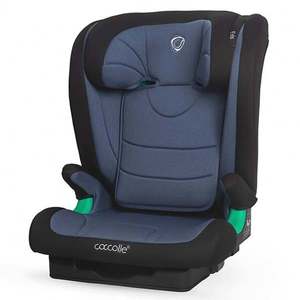 Scaun auto cu isofix, Isize 100-150 cm, Coccolle Eris, Rock Blue imagine