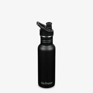 Sticla cu capac sport Klean Kanteen Classic Narrow Black 532 ml imagine