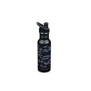 Sticla cu capac sport Klean Kanteen Classic Narrow Black Camo 532 ml imagine