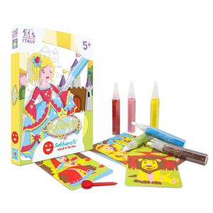 Set creativ - Coloreaza cu nisip - Printese | Sabbiarelli imagine