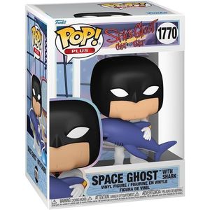 Figurina - Pop! Space Ghost: Space Ghost with Shark | Funko imagine