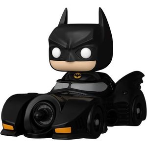 Figurina - Pop! Rides - DC Batman: Batman in Batmobile | Funko imagine