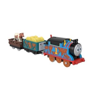 Jucarie - Thomas Locomotiva Motorizata Thomas cu 2 Vagoane | Fisher-Price imagine