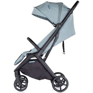 Carucior pentru copii Chipolino Diamond basil, Cadru aluminiu, Spatar reglabil, suport picioare reglabil, Suspensii, greutate suportata 22 kg imagine