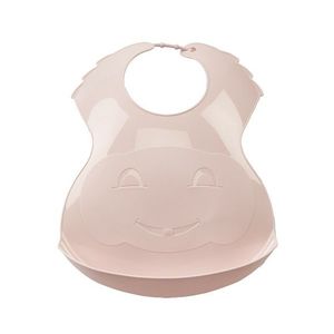 Baveta Thermobaby din plastic moale Roz Pudra imagine