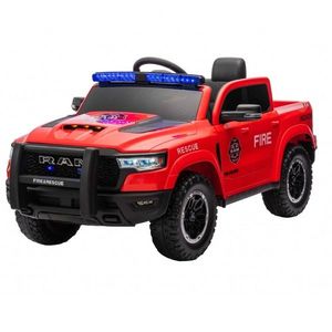 Masinuta electrica pentru copii Nichiduta Fire Rescue Super Truck 4x4, licenta RAM, Roti EVA, 4 motoare x 38w, Megafon, Usi cu deschidere, Acumulator 12V7Ah, Telecomanda 2, 4G, Suspensii, Lumini LED, Mufa USB, MP3 imagine
