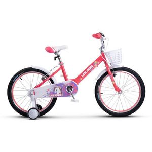 Bicicleta Copii Velors V2002A Roz, varsta 7-10 ani, roti 20 inch, greutate suportata 80 kg , inaltime utilizator 120-155 cm imagine