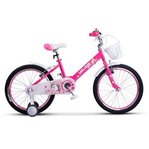 Bicicleta pentru copii Velors V2002A Fucsia, roti 20 inch, varsta 7-10 ani, greutate suportata 80 kg , inaltime utilizator 120-155 cm imagine