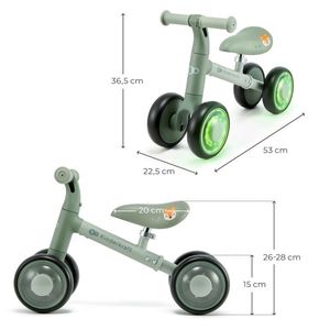 Ride On pentru copii Kinderkraft Cutie Flash Green imagine