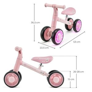 Ride On pentru copii Kinderkraft Cutie Flash Pink imagine