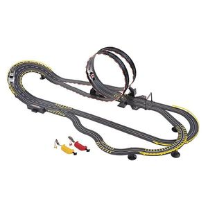 Pista de curse electrica cu 2 masinute, Hot Racing, Stunt Jump imagine