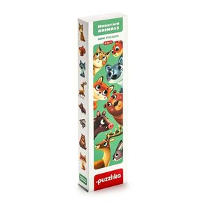 Puzzle din lemn, Cubika, Animale din padure, 16 piese imagine