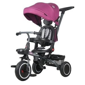 Tricicleta multifunctionala Coccolle Venti, Magenta imagine