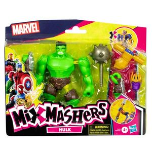 Figurina articulata cu accesorii, Marvel Avengers, Mixmashers, Hulk, F9270 imagine