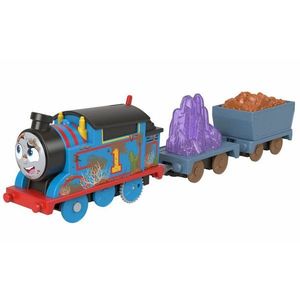 Locomotiva motorizata Thomas and Friends - Thomas cu 2 vagoane imagine
