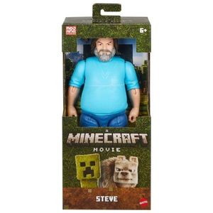 Figurina articulata Minecraft, Steve, 30 cm imagine