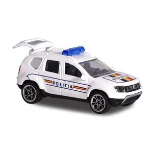 Masinuta Dacia Duster Majorette, Politia, 7.5 cm imagine