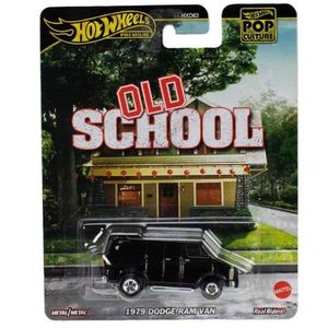 Masina metalica, Hot Wheels Premium, Pop Culture, 1979 Dodge Ram Van, HVJ38 imagine