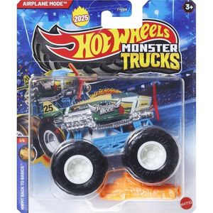 Masinuta Hot Wheels, Monster Truck, Airplane Mode, JCD71 imagine