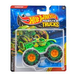 Masinuta Hot Wheels, Monster Truck, Gunkster, JDP70 imagine