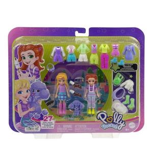 Set 2 papusi cu haine si accesorii, Polly Pocket, JCB23 imagine