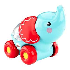Jucarie bebelusi Fisher Price Apasa si Tragi - Elefant imagine
