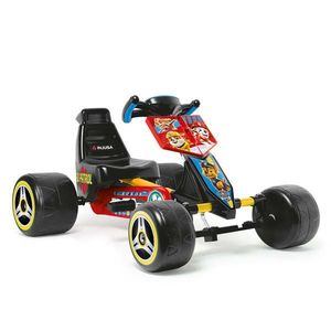 Kart cu pedale, Injusa, Disney Paw Patrol, sasiu metalic robust, pedale si pinion fix imagine