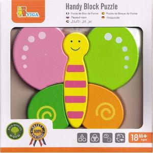 Puzzle din lemn: Fluturas imagine