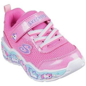 Pantofi sport copii Skechers Play Scene - Fun Squ 303158N-PKMT, 25, Roz imagine