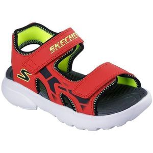 Sandale copii Skechers Razor Splash - Aqua 406513L-RDBK, 36, Rosu imagine