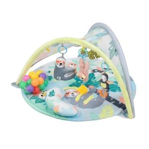 Centru de Joaca pentru Bebelusi - MoMi City Leather Mat Baby Playpen imagine
