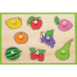 Puzzle cu maner: Fructe imagine
