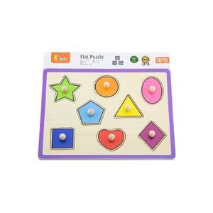Puzzle cu maner: Forme geometrice imagine