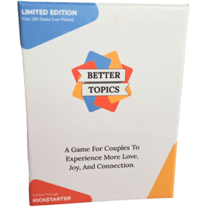 Joc de carti pentru cupluri - Better Topics Limited Edition | Better Topics imagine