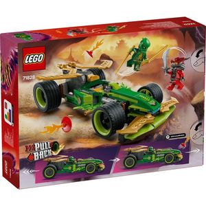 LEGO Ninjago - Masina de curse pull-back a lui Lloyd (71828) | LEGO imagine