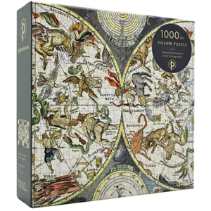 Puzzle 1000 piese - Celestial Planisphere - Early Cartography | Paperblanks imagine
