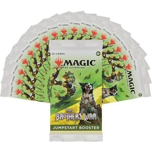 Magic the Gathering TCG - The Brothers War Jumpstart Booster - 20 de carti | Wizards of the Coast imagine