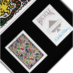 Set 2 pachete carti de joc - Bicycle Artist Series: Keith Haring | Bicycle imagine
