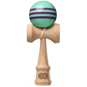 Kendama - Kaizen Triple Stripe - Turcoaz cu Mov | Kendama USA imagine