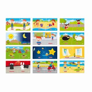 Puzzle educativ - Agerino - Jocul opozitiilor | AS imagine