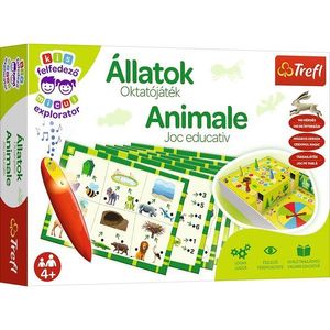 Joc - Animalele cu creion magic | Trefl imagine