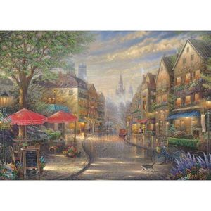 Puzzle 1000 piese - Thomas Kinkade - Cafe in Munich | Schmidt imagine