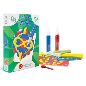 Set creativ - Coloreaza cu nisip - Mandala infinit | Sabbiarelli imagine