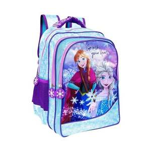 Ghiozdan cu 3 compartimente, Disney Frozen, Go with your heart imagine
