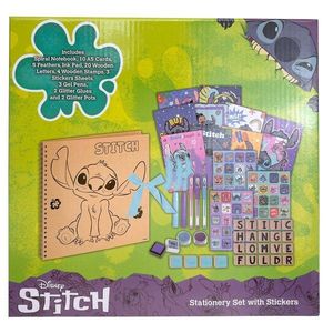 Set creativ cu jurnal si stickere, Disney Stitch imagine