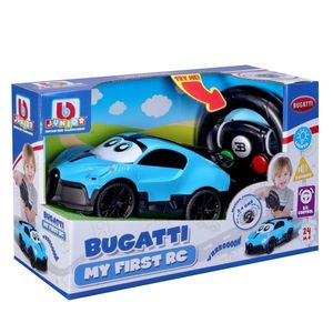 Prima mea masina cu telecomanda, Bburago Junior, Bugatti Divo, Albastru imagine